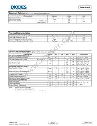 DMN5L06KQ-7 Datasheet Page 2
