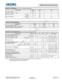 DMN5L06VAK-7 Datasheet Page 3