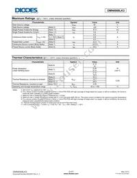 DMN6068LK3-13 Datasheet Page 2