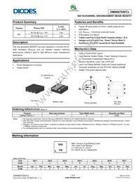 DMN6070SFCL-7 Datasheet Cover