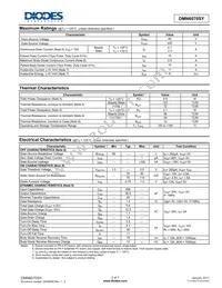 DMN6070SY-13 Datasheet Page 2