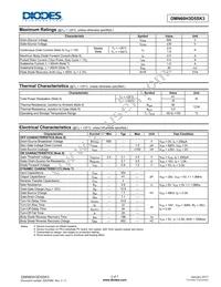 DMN60H3D5SK3-13 Datasheet Page 2