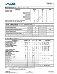 DMN6140L-7 Datasheet Page 2