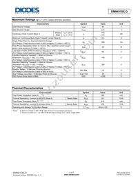 DMN61D8LQ-7 Datasheet Page 2