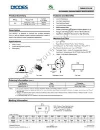 DMN62D0UW-13 Datasheet Cover