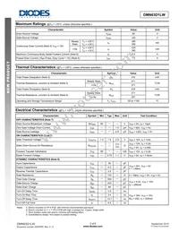 DMN63D1LW-7 Datasheet Page 2