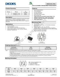 DMN63D8LDWQ-7 Datasheet Cover