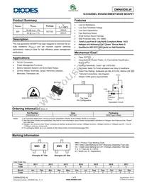 DMN65D8LW-7 Datasheet Cover