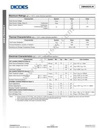 DMN66D0LW-7 Datasheet Page 2