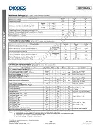 DMN7022LFG-13 Datasheet Page 2