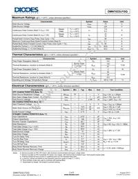 DMN7022LFGQ-7 Datasheet Page 2