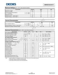 DMN90H2D2HCTI Datasheet Page 2