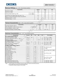 DMNH10H028SCT Datasheet Page 2