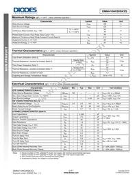 DMNH10H028SK3Q-13 Datasheet Page 2