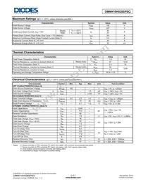 DMNH10H028SPSQ-13 Datasheet Page 2