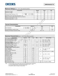 DMNH4005SCTQ Datasheet Page 2