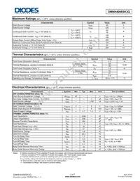 DMNH4006SK3Q-13 Datasheet Page 2