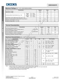 DMNH6008SPS-13 Datasheet Page 2