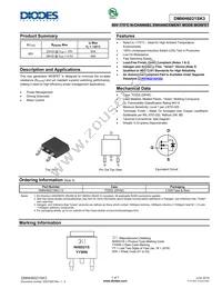 DMNH6021SK3-13 Datasheet Cover