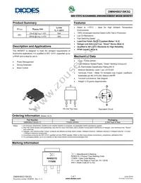 DMNH6021SK3Q-13 Datasheet Cover