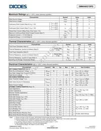 DMNH6021SPD-13 Datasheet Page 2