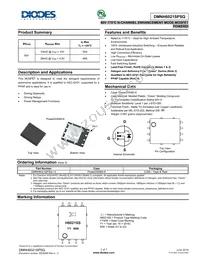 DMNH6021SPSQ-13 Datasheet Cover