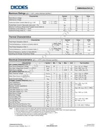 DMNH6042SK3Q-13 Datasheet Page 2