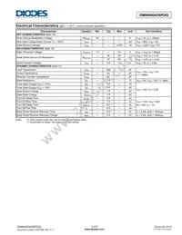 DMNH6042SPDQ-13 Datasheet Page 3