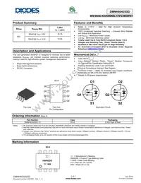 DMNH6042SSD-13 Datasheet Cover