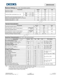 DMNH6042SSD-13 Datasheet Page 2