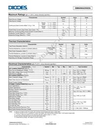 DMNH6042SSDQ-13 Datasheet Page 2