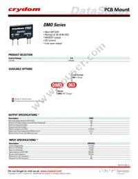 DMO063 Datasheet Cover