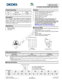 DMP1007UCB9-7 Datasheet Cover
