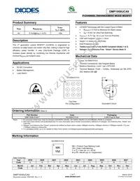 DMP1008UCA9-7 Datasheet Cover