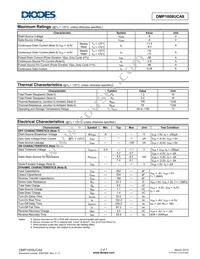 DMP1008UCA9-7 Datasheet Page 2