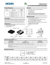 DMP1012UFDF-7 Datasheet Cover