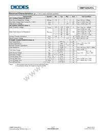 DMP1245UFCL-7 Datasheet Page 3
