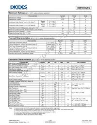 DMP2005UFG-7 Datasheet Page 2