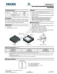 DMP2006UFG-13 Datasheet Cover