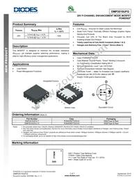 DMP2010UFG-13 Datasheet Cover