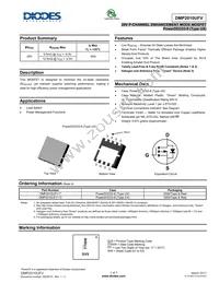 DMP2010UFV-7 Datasheet Cover