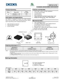 DMP2021UFDE-13 Datasheet Cover