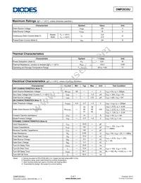 DMP2035U-7 Datasheet Page 2