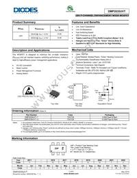 DMP2035UVT-13 Datasheet Cover