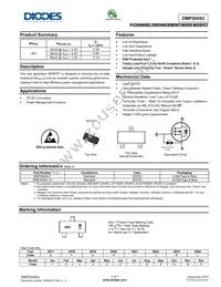 DMP2045U-13 Datasheet Cover