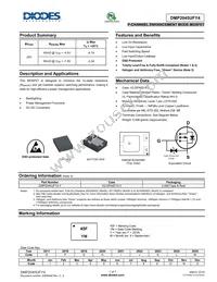 DMP2045UFY4-7 Datasheet Cover