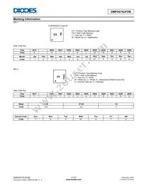DMP2075UFDB-13 Datasheet Page 2