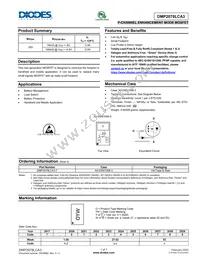 DMP2078LCA3-7 Datasheet Cover