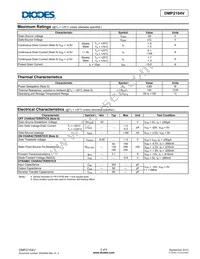 DMP2104V-7 Datasheet Page 2