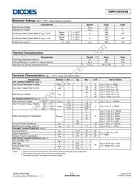DMP210DUFB4-7B Datasheet Page 3